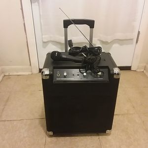 Sound System- Portable (Bluetooth) w/mic